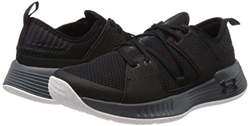 Under Armour Showstopper 2.0 Zapatillas Deportivas para Interior Hombre, Negro (Black/ Pitch Gray/ Black (005) 005), 41 EU (7 UK)