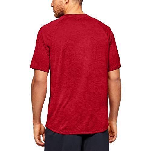 Under Armour Tech 2.0 - Camiseta de Manga Corta con Cuello en V, Cordova (615)/Córdoba, Talla S Under Armour Tech 2.0 - Camiseta de Manga Corta con Cuello en V, Cordova (615)/Córdoba, Talla S
