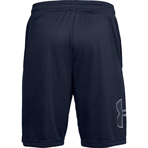 Under Armour Tech Graphic Short Pantalón Corto, Hombre, (Academy/Steel (409), XL Under Armour Tech Graphic Short Pantalón Corto, Hombre, (Academy/Steel (409), XL