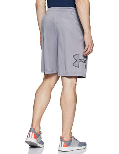 Under Armour Tech Graphic Short Pantalón Corto, Hombre, (Steel/Black (035), XL Under Armour Tech Graphic Short Pantalón Corto, Hombre, (Steel/Black (035), XL