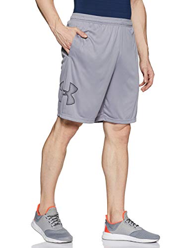 Under Armour Tech Graphic Short Pantalón Corto, Hombre, (Steel/Black (035), XL Under Armour Tech Graphic Short Pantalón Corto, Hombre, (Steel/Black (035), XL