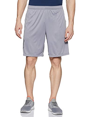 Under Armour Tech Graphic Short Pantalón Corto, Hombre, (Steel/Black (035), XL