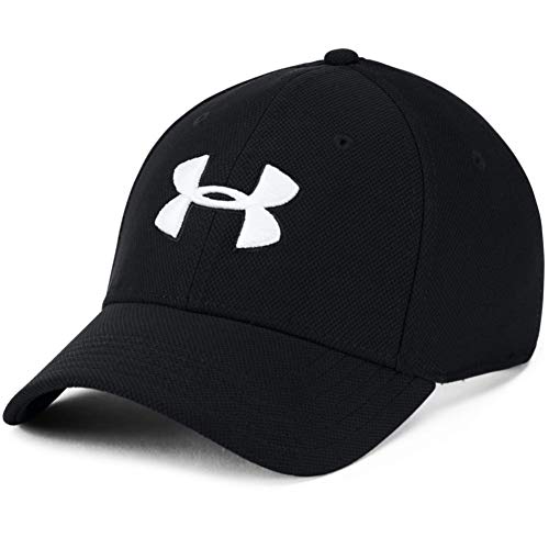 Under Armour UA Blitzing 3.0 Gorra para hombre, gorra con visera transpirable, cómoda gorra deportiva para hombre con banda de transpiración, Black/Black/White (001), L/XL Under Armour UA Blitzing 3.0 Gorra para hombre, gorra con visera transpirable, cómoda gorra deportiva para hombre con banda de transpiración, Black/Black/White (001), L/XL