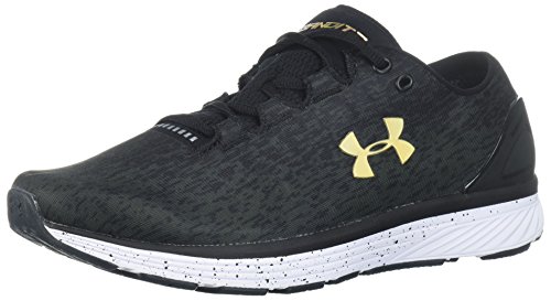 Under Armour UA Charged Bandit 3 Ombre, Zapatillas de Entrenamiento Hombre, Negro (Black 001), 44.5 EU