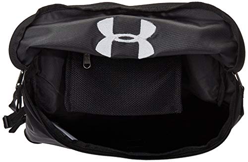 Under Armour UA Expandable Sackpack Bolsa de Equipaje, Unisex Adulto, Negro (Black/Black/Silver 001), Talla única Under Armour UA Expandable Sackpack Bolsa de Equipaje, Unisex Adulto, Negro (Black/Black/Silver 001), Talla única