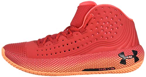 Under Armour UA HOVR Havoc 2, Zapatos de Baloncesto para Hombre, Rojo (Red/Glow Orange/Black (600) 600), 43 EU