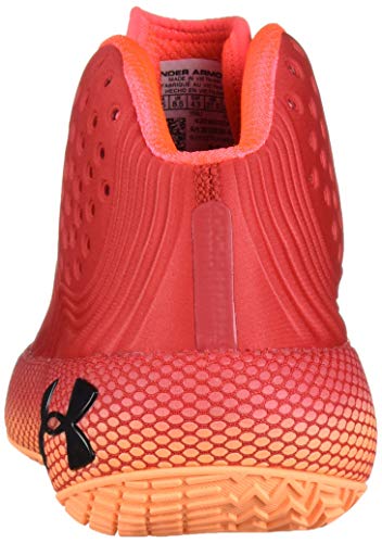 Under Armour UA HOVR Havoc 2, Zapatos de Baloncesto para Hombre, Rojo (Red/Glow Orange/Black (600) 600), 43 EU