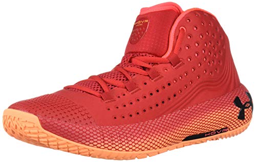 Under Armour UA HOVR Havoc 2, Zapatos de Baloncesto para Hombre, Rojo (Red/Glow Orange/Black (600) 600), 43 EU