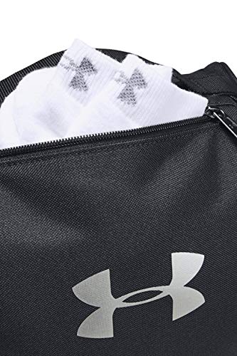 Under Armour UA Shoe Bag Bolsa De Zapatos, Bolsa De Deporte Hombre Negro (Black/Black/Silver 001) Talla única