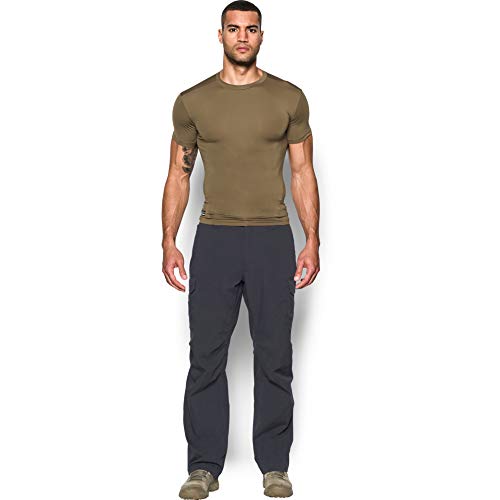 Under Armour UA TAC HG Comp T Camiseta de compresión, Hombre, Verde (Olive Green 390), L