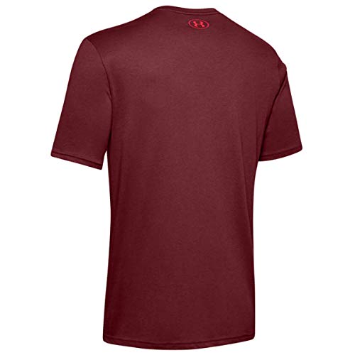 Under Armour UA Team Issue Wordmark Camiseta de Manga Corta para Hombre con diseño gráfico, Ropa de Deporte y Fitness para Hombre, Hombre, Manga Corta, 1329582, Córdoba (615)/Halo Gray, S Under Armour UA Team Issue Wordmark Camiseta de Manga Corta para Hombre con diseño gráfico, Ropa de Deporte y Fitness para Hombre, Hombre, Manga Corta, 1329582, Córdoba (615)/Halo Gray, S