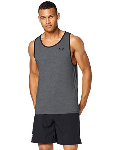 Under Armour UA Tech 2.0 Tanque, Hombre, Gris, L