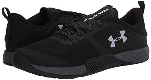 Under Armour UA TriBase Thrive, Zapatillas Deportivas para Interior para Hombre, Negro (Black/Pitch Gray/Halo Gray), 44 EU