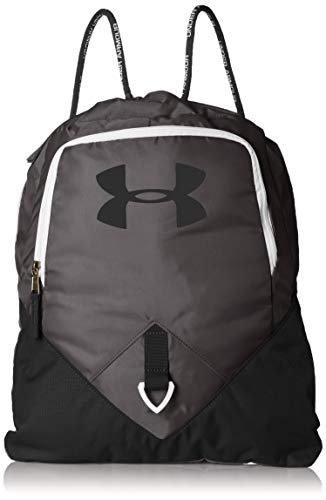 Under Armour UA Undeniable Sackpack Bolsa de Equipaje, Unisex Adulto, Gris (Graphite/Black/White 040), Talla única