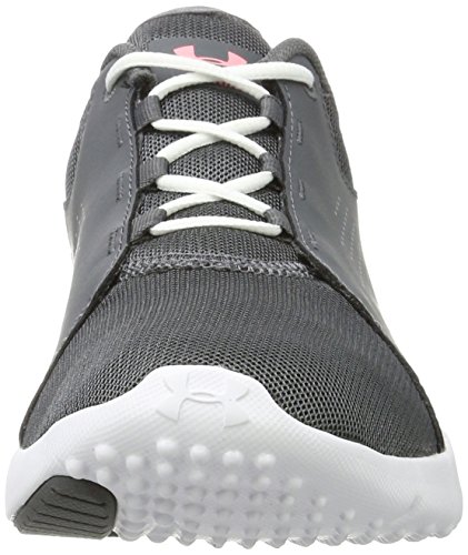 Under Armour UA W Squad, Zapatillas Deportivas para Interior Mujer, Gris (Rhino Gray), 38 EU Under Armour UA W Squad, Zapatillas Deportivas para Interior Mujer, Gris (Rhino Gray), 38 EU