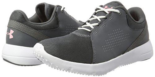 Under Armour UA W Squad, Zapatillas Deportivas para Interior Mujer, Gris (Rhino Gray), 38 EU Under Armour UA W Squad, Zapatillas Deportivas para Interior Mujer, Gris (Rhino Gray), 38 EU