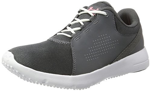 Under Armour UA W Squad, Zapatillas Deportivas para Interior Mujer, Gris (Rhino Gray), 38 EU