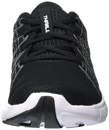 Under Armour UA W Thrill 3, Zapatillas de Running Mujer, Negro (Black/Rhino Gray/White 001), 44.5 EU