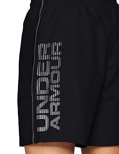 Under Armour UA Woven Graphic Short Pantalón Corto, Hombre, Negro (001), S Under Armour UA Woven Graphic Short Pantalón Corto, Hombre, Negro (001), S