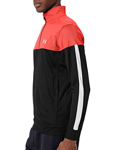 Under Armour (UNDKU Sportstyle Pique Track Parte Superior Del Calentamiento, Hombre, Rojo, XXL