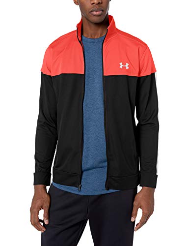 Under Armour (UNDKU Sportstyle Pique Track Parte Superior Del Calentamiento, Hombre, Rojo, XXL