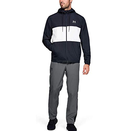Under Armour Vital Woven Pants, pantalón de chándal Hombre, Negro (Pitch Gray/Black/Black), S Under Armour Vital Woven Pants, pantalón de chándal Hombre, Negro (Pitch Gray/Black/Black), S