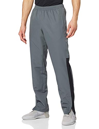 Under Armour Vital Woven Pants, pantalón de chándal Hombre, Negro (Pitch Gray/Black/Black), S Under Armour Vital Woven Pants, pantalón de chándal Hombre, Negro (Pitch Gray/Black/Black), S