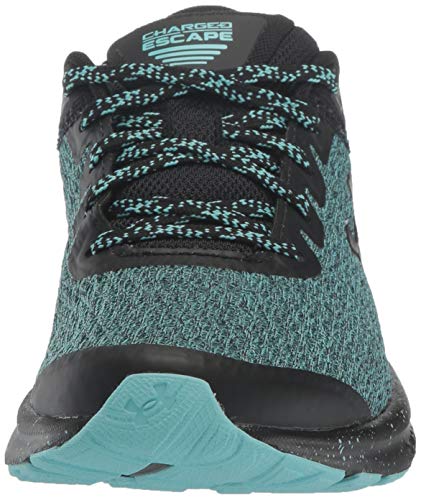 Under Armour Women's Charged Escape 3 Laufschuhe, Zapatillas de Running para Mujer, Negro (Black/Blue Haze/Blue Haze (004) 004), 35.5 EU