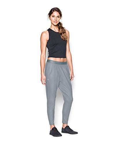 Under Armour Women's City Hopper Harem Pant, Steel/Tonal, Medium