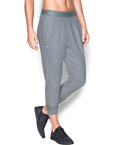 Under Armour Women's City Hopper Harem Pant, Steel/Tonal, Medium