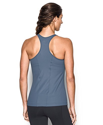 Under Armour Women's StudioLux Shine Tank, Aurora Purple (767)/Mid Gray, X-Large