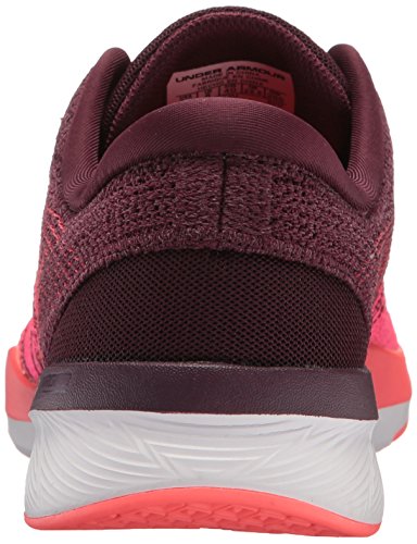 Under Armour Women's Threadborne Push TR, Zapatillas Deportivas. Mujer, Raisin Red 500-Casco de esquí, Color Rojo, 39.5 EU