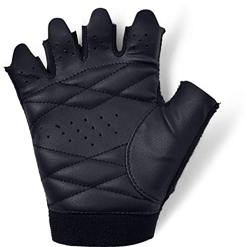 Under Armour Women's Training Glove Guantes, Mujer, Negro (Black/Silver 001), S Under Armour Women's Training Glove Guantes, Mujer, Negro (Black/Silver 001), S
