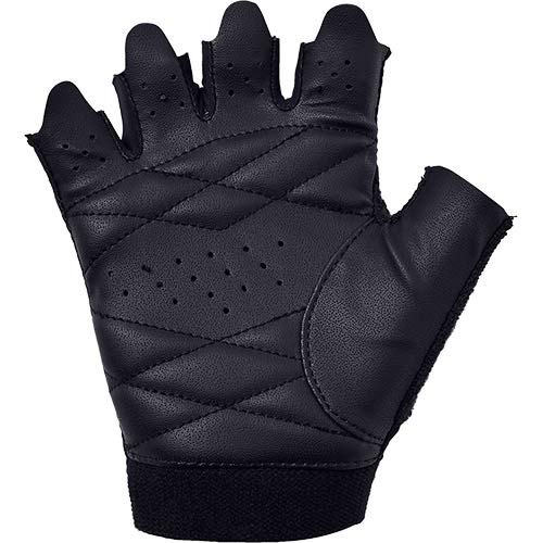 Under Armour Women's Training Glove Guantes, Mujer, Negro (Black/Silver 001), S Under Armour Women's Training Glove Guantes, Mujer, Negro (Black/Silver 001), S
