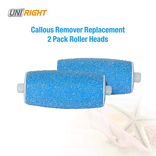 UNI RIGHT Electric Foot File, Pedicure Feet Care Machine with 2 Rollers, Dead Skin Removal,Hard Foot Skin Smooth Exfoliating for Foot Spa/Rechargeable Pedicure Hard Skin Remover (Roller Head) … UNI RIGHT Electric Foot File, Pedicure Feet Care Machine with 2 Rollers, Dead Skin Removal,Hard Foot Skin Smooth Exfoliating for Foot Spa/Rechargeable Pedicure Hard Skin Remover (Roller Head) …