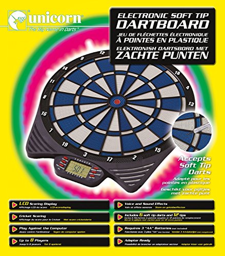 Unicorn Dartboards MK 2 -Electronic - Diana, Color Negro