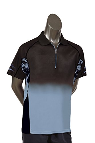 Unicornio Darts - Camiseta de dardo Unisex para Jugador, Unisex Adulto, Camisa de Dardos, 805JWM, Gris, M
