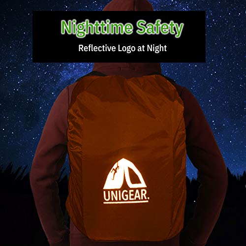 Unigear Funda Impermeable para Mochila 15~80L Cubierta de Bolsa Bolso Protector de Lluvia para Camping Senderismo Excursionismo Unigear Funda Impermeable para Mochila 15~80L Cubierta de Bolsa Bolso Protector de Lluvia para Camping Senderismo Excursionismo