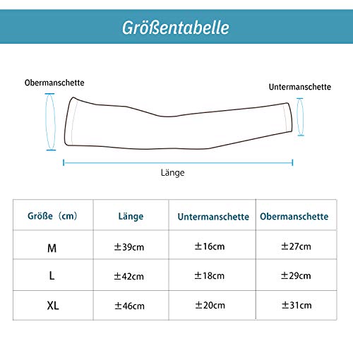 Unigear Mangas del Brazo Manguitos de Ciclismo Mangas de Protección UV para Hombres Mujeres Antideslizantes para Correr Ciclismo Fútbol Baloncesto Golf Senderismo Unigear Mangas del Brazo Manguitos de Ciclismo Mangas de Protección UV para Hombres Mujeres Antideslizantes para Correr Ciclismo Fútbol Baloncesto Golf Senderismo