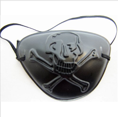 Unique Party Parche de Pirata, Accesorio de Fiesta, Color Negro, Unica (12728) Unique Party Parche de Pirata, Accesorio de Fiesta, Color Negro, Unica (12728)