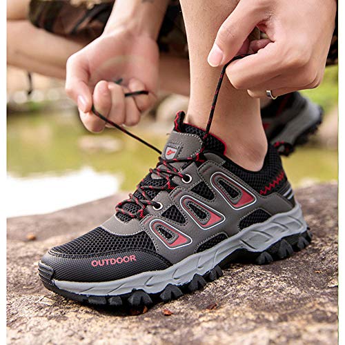 Unisex Impermeable Y Transpirable Botas De Montaña Deslizamiento Resistente Al Desgaste Enviar Calcetines Negro 39 EU Unisex Impermeable Y Transpirable Botas De Montaña Deslizamiento Resistente Al Desgaste Enviar Calcetines Negro 39 EU