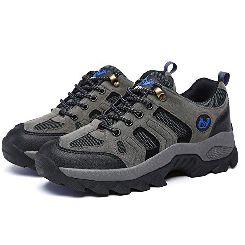 Unisex Waterproof Calzado De Senderismo Zapatillas Impermeable para Mujer Enviar Calcetines Gris 44 EU Unisex Waterproof Calzado De Senderismo Zapatillas Impermeable para Mujer Enviar Calcetines Gris 44 EU