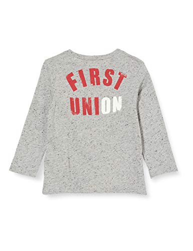 United Colors of Benetton T-Shirt M/l Camiseta de Manga Larga, Gris (Grigio 901), 86/92 (Talla del Fabricante: 2Y) para Bebés United Colors of Benetton T-Shirt M/l Camiseta de Manga Larga, Gris (Grigio 901), 86/92 (Talla del Fabricante: 2Y) para Bebés
