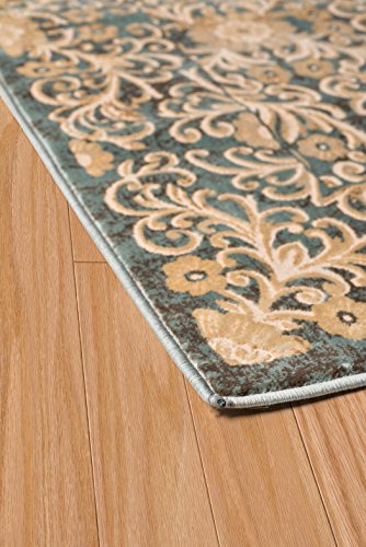 United Weavers Alfombra de poliéster con diseño de la Zona de Sevilla Seafoam de Panamá, 5 '3 X 7 '2, 86 x 0,3 x 63 Pulgadas, Color Verde United Weavers Alfombra de poliéster con diseño de la Zona de Sevilla Seafoam de Panamá, 5 '3 X 7 '2, 86 x 0,3 x 63 Pulgadas, Color Verde