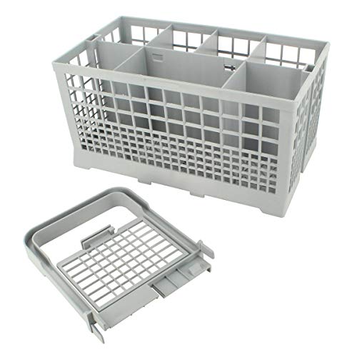 Universal, para meter los cubiertos en el lavavajillas, para Hotpoint/Bosch/Siemens/Neff/SMEG, color gris Universal, para meter los cubiertos en el lavavajillas, para Hotpoint/Bosch/Siemens/Neff/SMEG, color gris