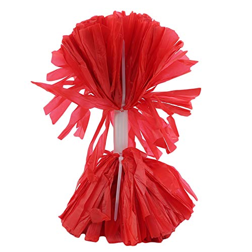 Unknow Husmniors Pompones de porristas Deportes Danza Alegría Equipo de plástico Espíritu Animado Fiesta Baile Suministros Deportivos,Rojo Unknow Husmniors Pompones de porristas Deportes Danza Alegría Equipo de plástico Espíritu Animado Fiesta Baile Suministros Deportivos,Rojo