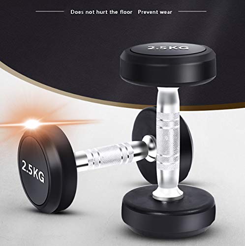 Unknow Mancuernas uno para la Venta, Pesas Redondas fijas con Mancuernas Levantamiento de Pesas Gimnasio Pesas Unisex para Entrenamiento en el hogar y en el Unknow Mancuernas uno para la Venta, Pesas Redondas fijas con Mancuernas Levantamiento de Pesas Gimnasio Pesas Unisex para Entrenamiento en el hogar y en el