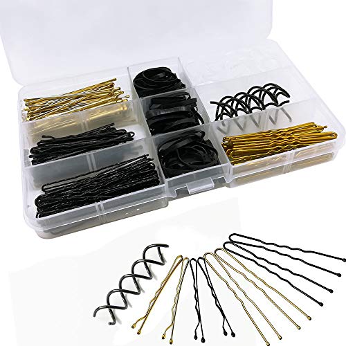 Unos 200 Piezas Clips de Pelo Horquillas de Pelo en U y para Niñas y Mujeres unos 140 Piezas Gomas y unos 3 Piezas Pinza de pelo en espiral negra de Pelo con Caja de Almacenaje Transparente Unos 200 Piezas Clips de Pelo Horquillas de Pelo en U y para Niñas y Mujeres unos 140 Piezas Gomas y unos 3 Piezas Pinza de pelo en espiral negra de Pelo con Caja de Almacenaje Transparente