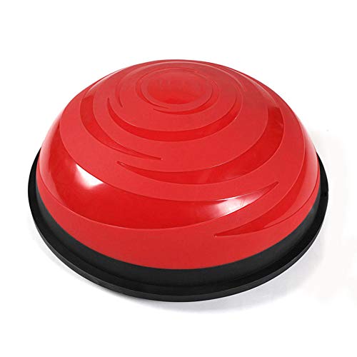 Uooeg 58cm Inflable Yoga Balance Ball Trainer Equipo de Entrenamiento de Fuerza Yoga Endurance Workout Fitness Ball Gym Sport Exercise Fitball-Rojo