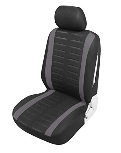 Upgrade4cars Fundas Asientos Delanteros Coche Universales Negro Protector de Asiento Delantero para Conductor y Copiloto Accesorios Interior para Mujer y Hombre Upgrade4cars Fundas Asientos Delanteros Coche Universales Negro Protector de Asiento Delantero para Conductor y Copiloto Accesorios Interior para Mujer y Hombre